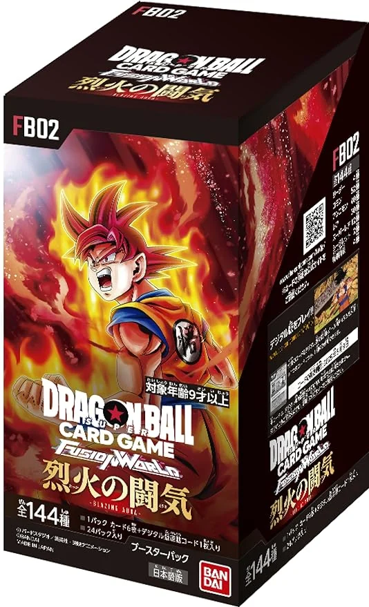 Dragon Ball Super Card Game Fusion World: Blazing Aura [FB02] Booster Box (Japanese)
