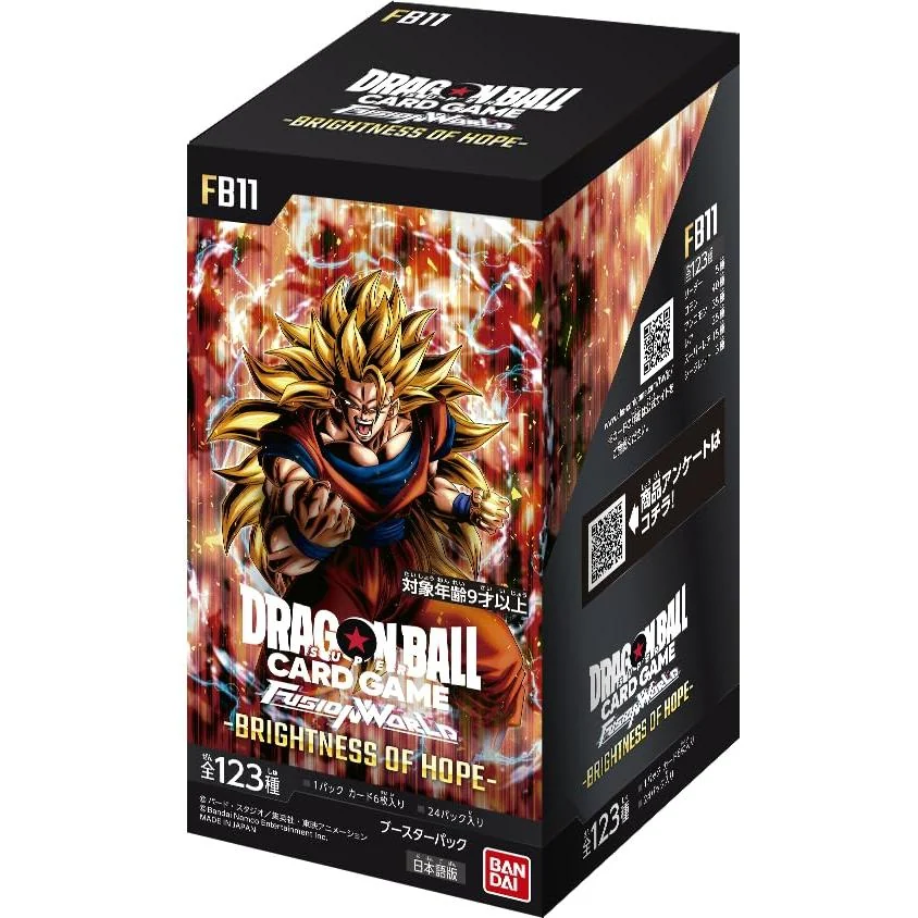 Dragon Ball Super Card Game Fusion World: Brightness of Hope [FB11] Booster Box (Japanese)