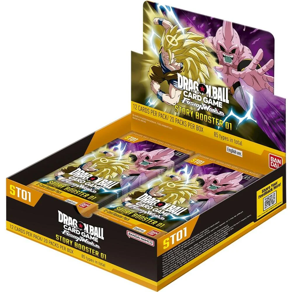 Dragon Ball Super Card Game Fusion World: Story Booster 01 [ST01] Booster Box (English)