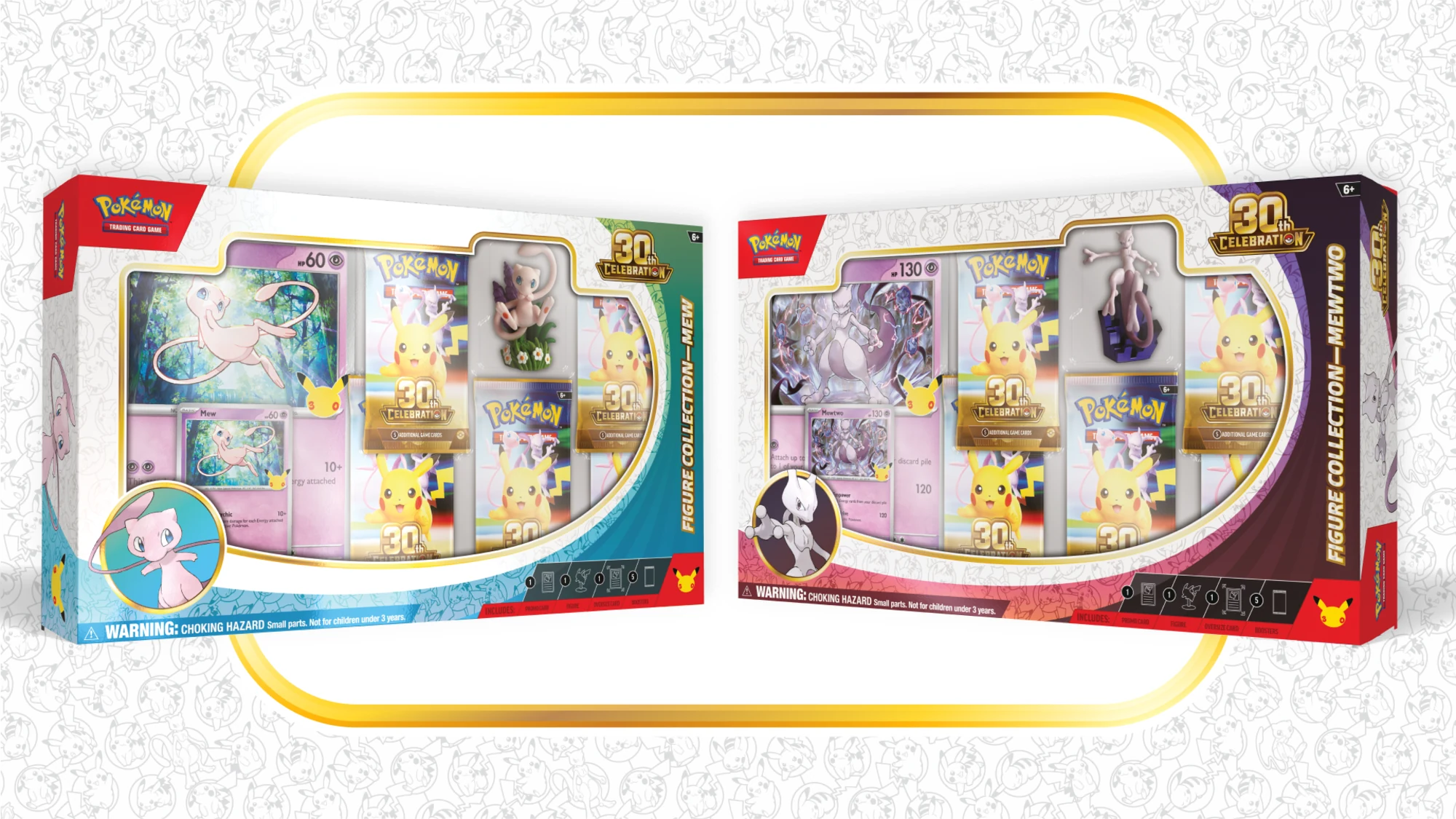 Pokémon TCG 30th Celebration Figure Collection (Mew or Mewtwo)