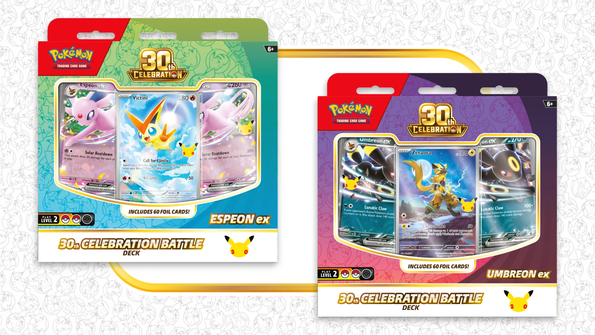 Pokémon TCG 30th Celebration Battle Deck (Espeon ex or Umbreon ex)